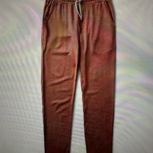 Vuori Men’s Ponto Performance Pant Terra Cota Heather color Size L
